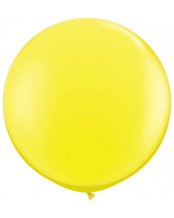 36" Yellow  Round
